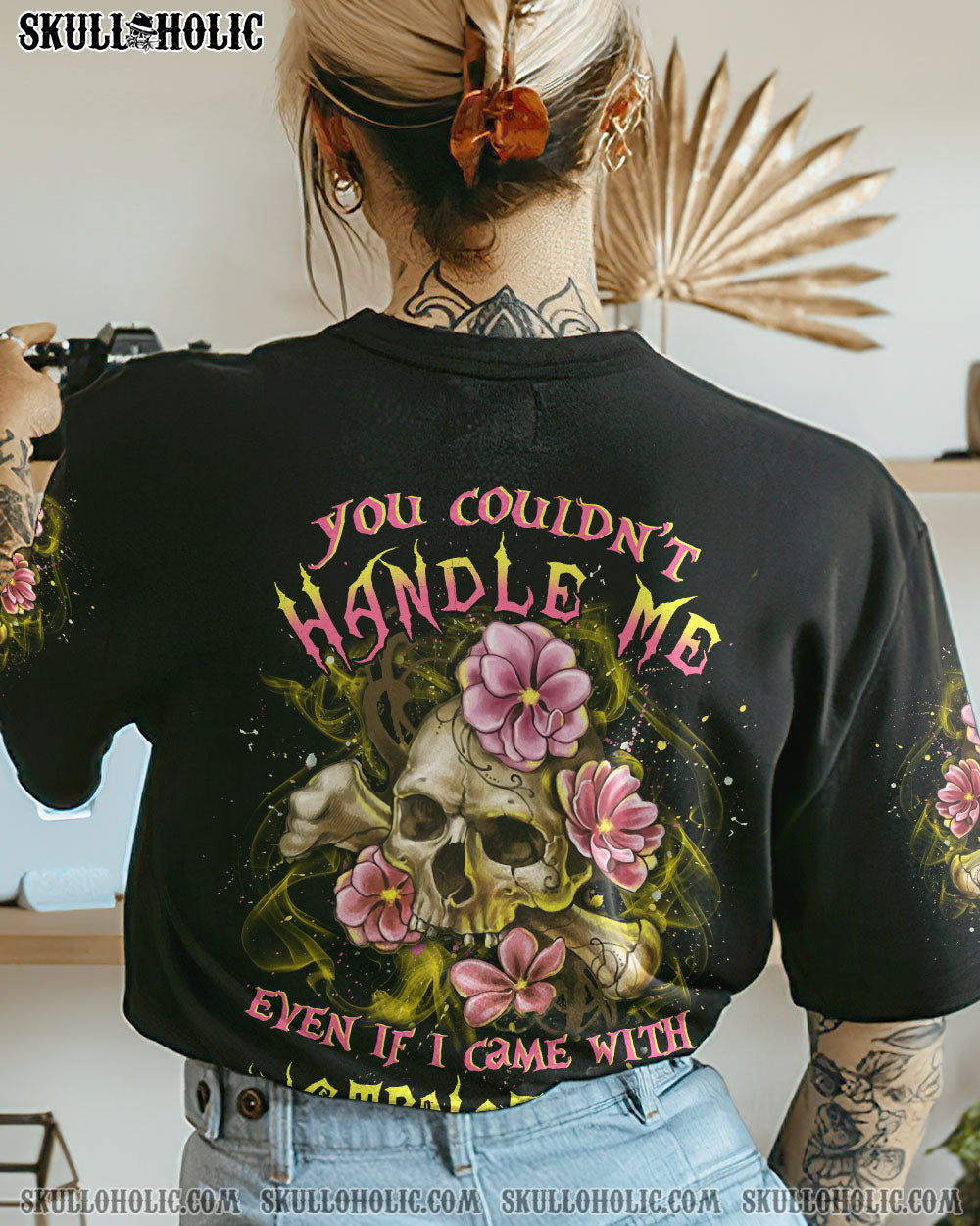 YOU COULDN’T HANDLE ME SKULL ALL OVER PRINT – YHLN2112221