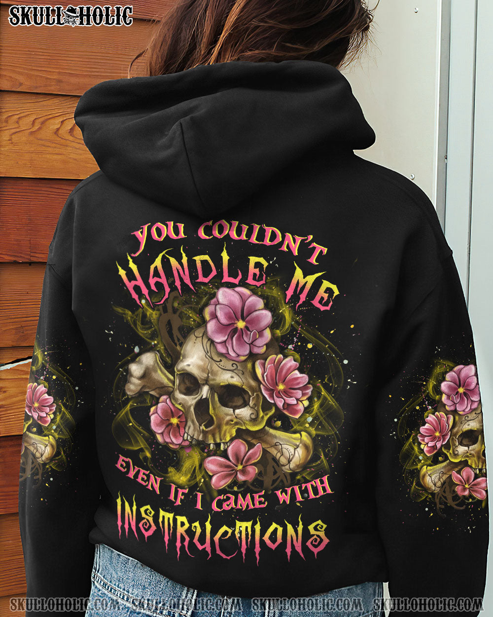YOU COULDN’T HANDLE ME SKULL ALL OVER PRINT – YHLN2112221