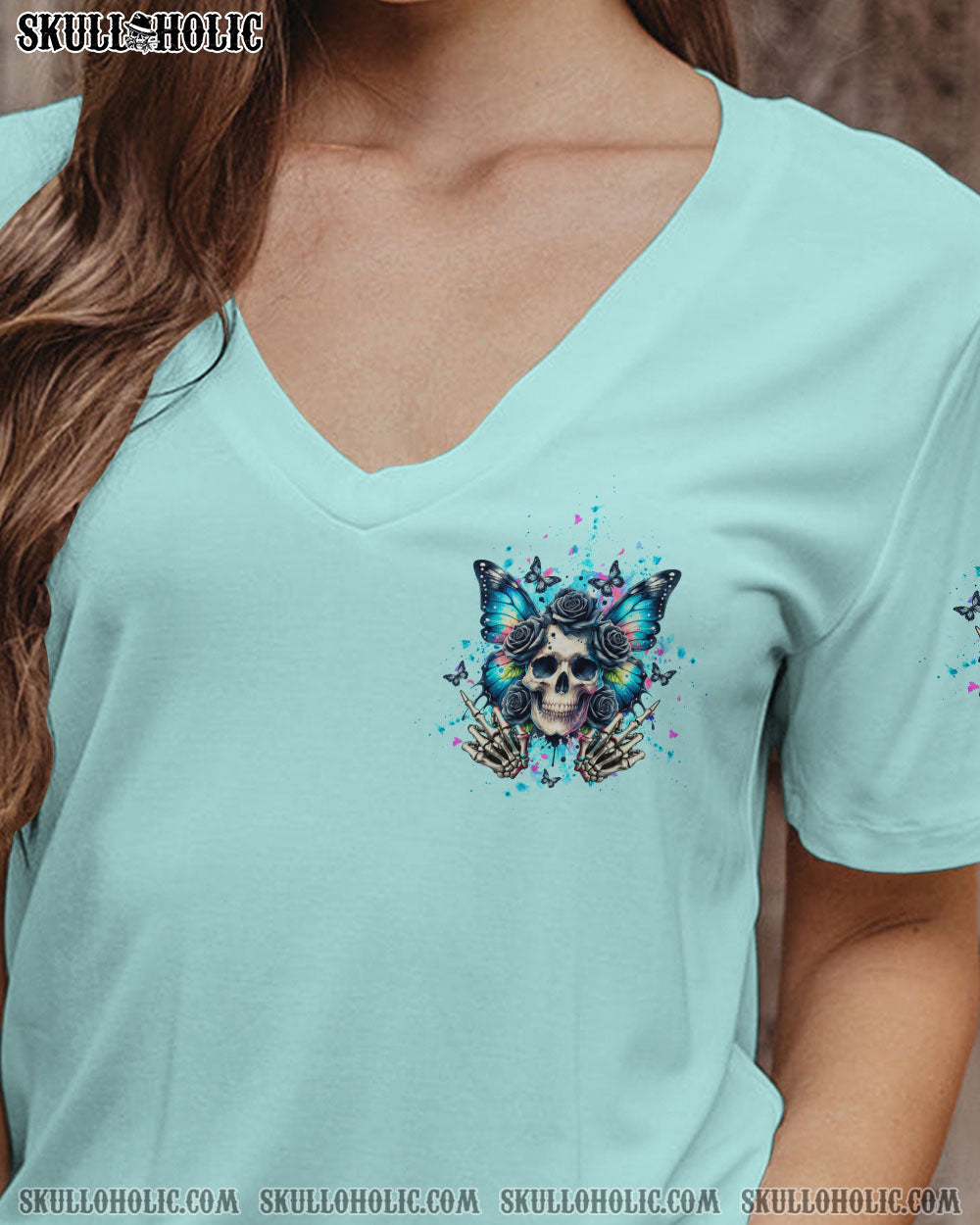YOU COULDN’T HANDLE ME SKULL BUTTERFLY ALL OVER PRINT – TLTW2506246