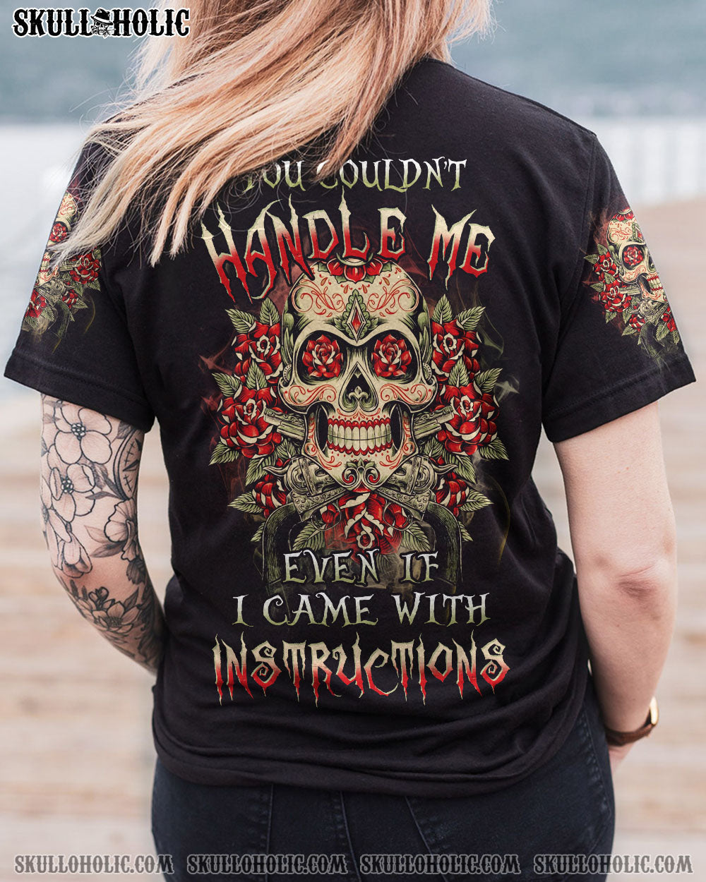 YOU COULDN’T HANDLE ME SKULL G ALL OVER PRINT – YHHN2012222