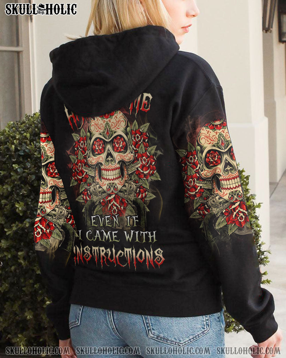 YOU COULDN’T HANDLE ME SKULL G ALL OVER PRINT – YHHN2012222