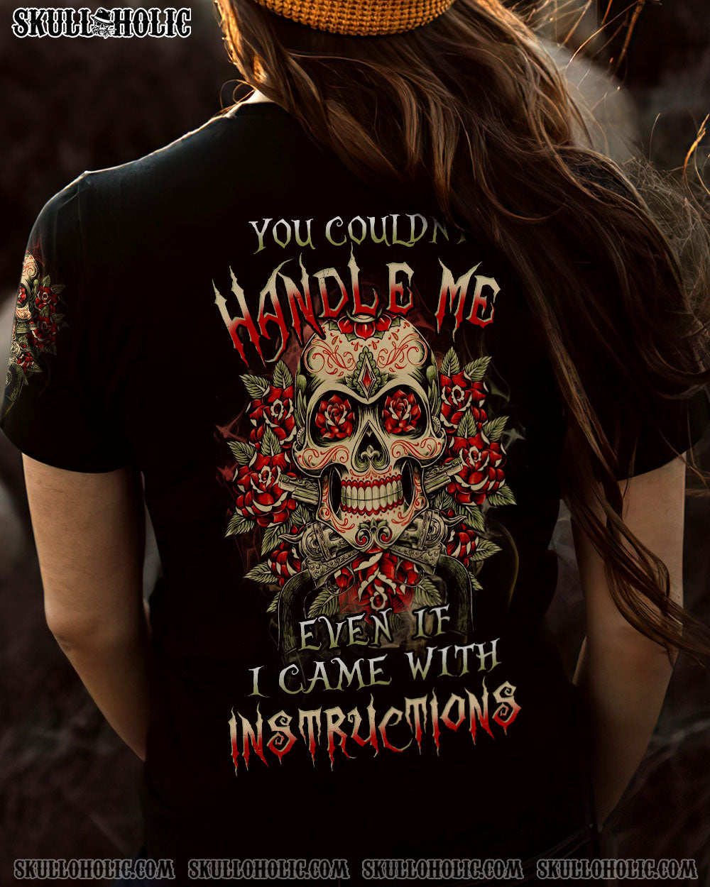 YOU COULDN’T HANDLE ME SKULL G ALL OVER PRINT – YHHN2012222