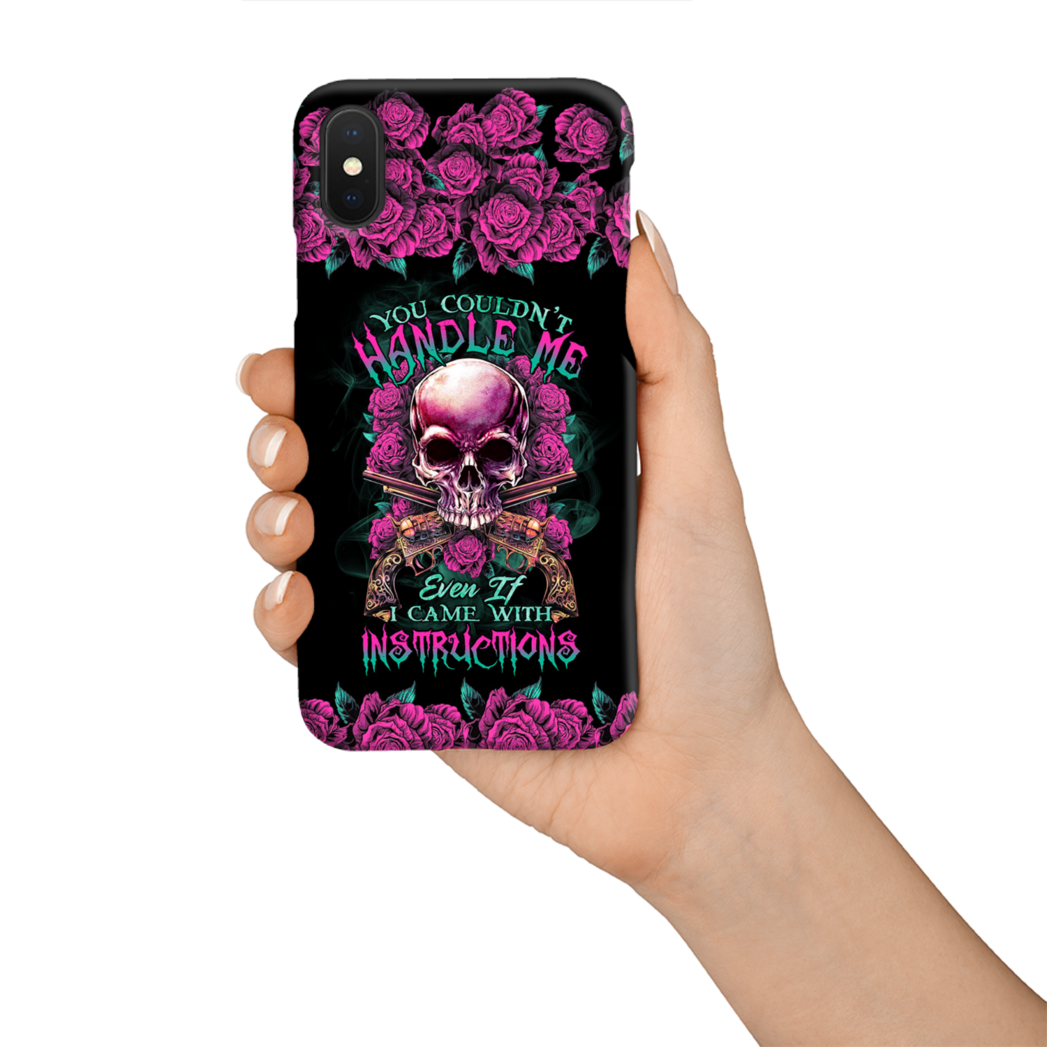 YOU COULDN’T HANDLE ME SKULL G PHONE CASE – TLTR1412223