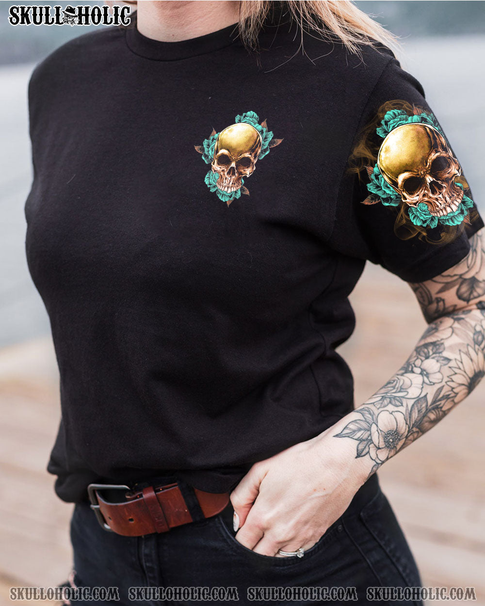 YOU COULDN’T HANDLE ME SKULL G WINGS LEOPARD ALL OVER PRINT – TLTR1712221