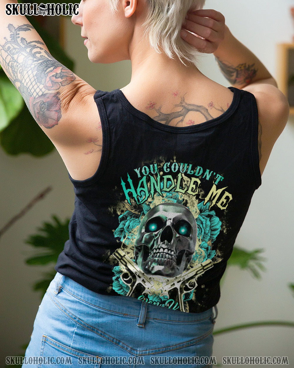 YOU COULDN’T HANDLE ME SMOKE SKULL ALL OVER PRINT – TLTR2212223