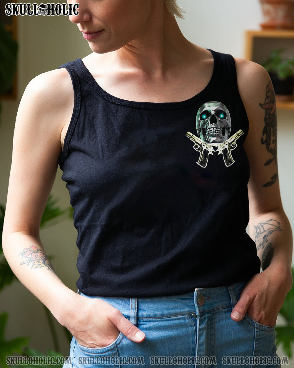 YOU COULDN’T HANDLE ME SMOKE SKULL ALL OVER PRINT – TLTR2212223