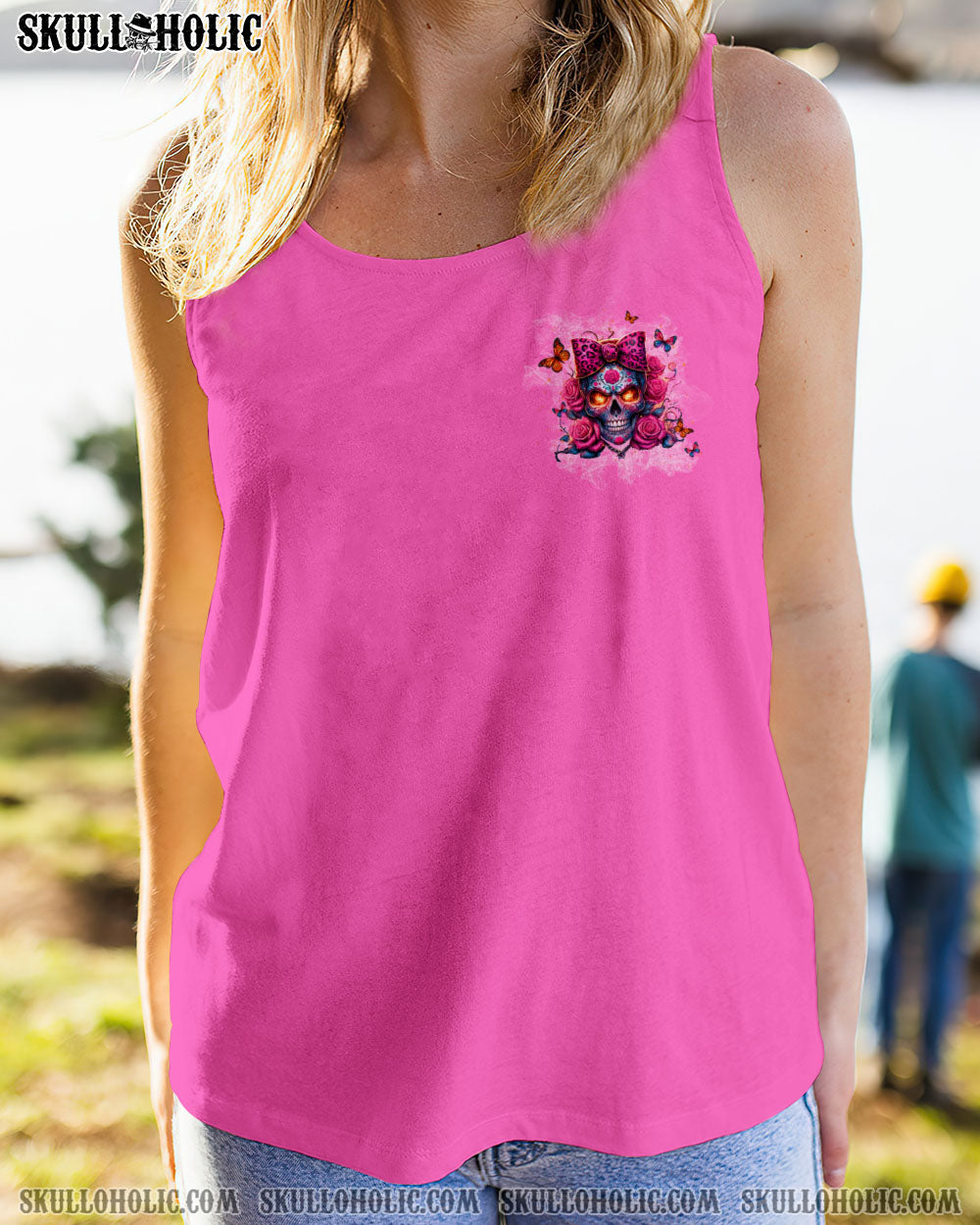 YOU COULDN’T HANDLE ME SUGAR ROSE SKULL ALL OVER PRINT – TLPQ2606244