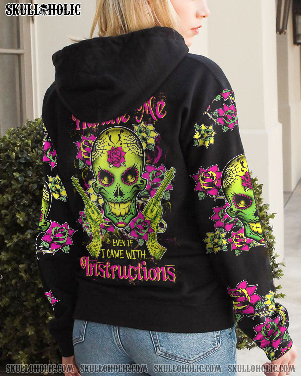 YOU COULDN’T HANDLE ME SUGAR SKULL ALL OVER PRINT – TLTW2012224
