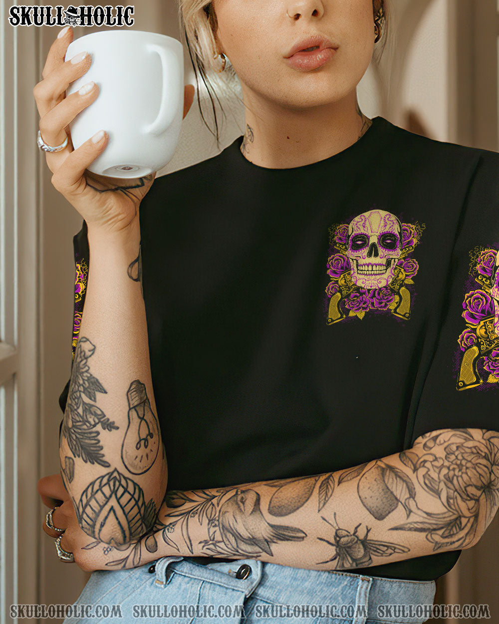 YOU COULDN’T HANDLE ME SUGAR SKULL G ALL OVER PRINT – TLTY2012224
