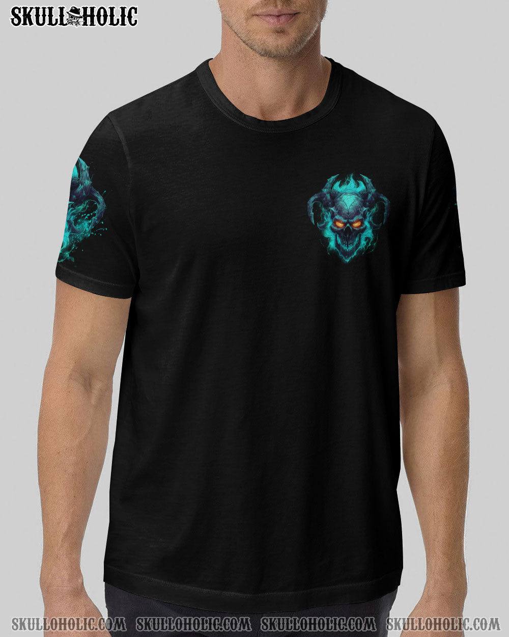 YOUR DEMONS HIDE UNDER YOUR BED SKULL ALL OVER PRINT – TLNO1306234