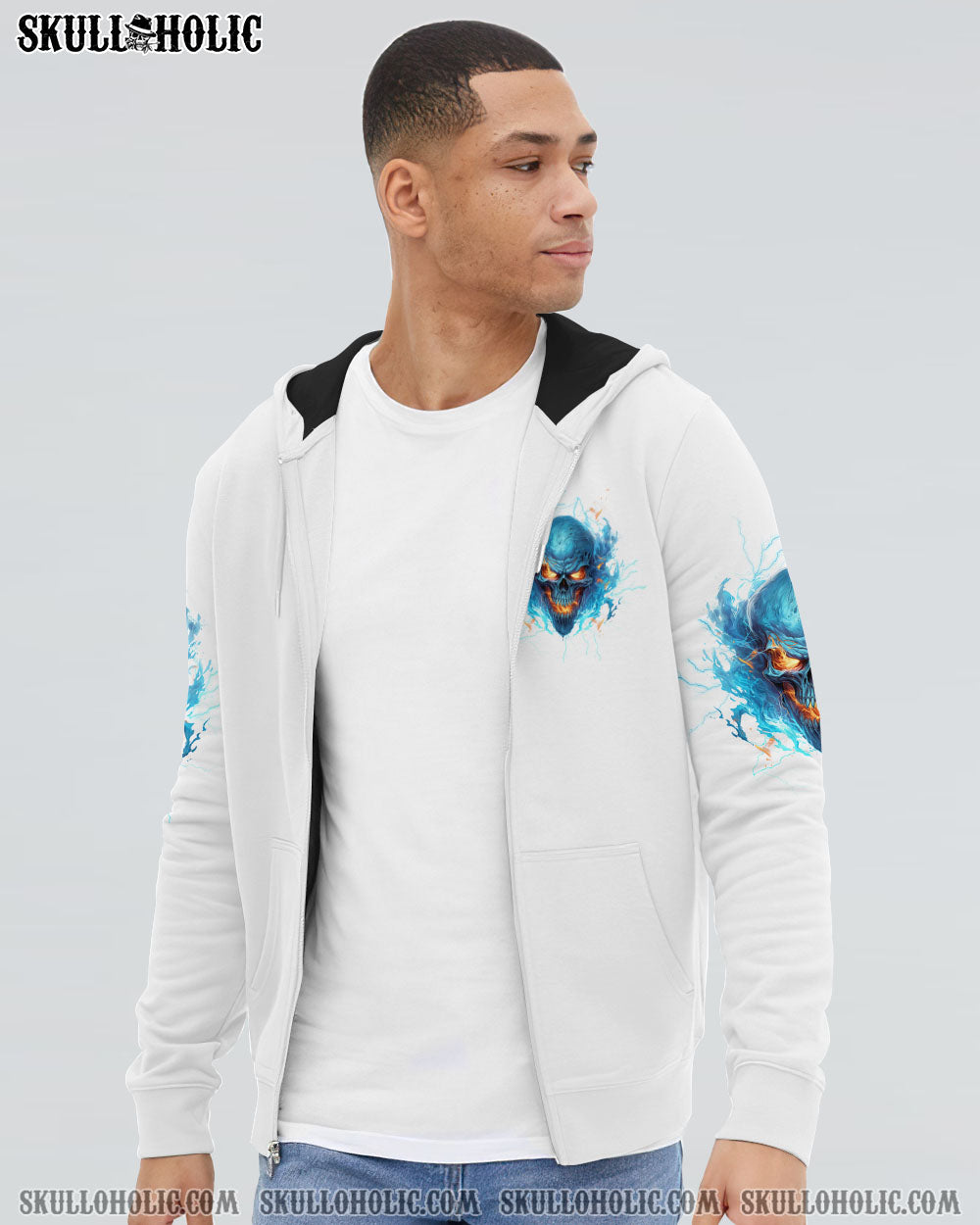 YOUR DEMONS HIDE UNDER YOUR BED SKULL ALL OVER PRINT – TLTW1707241