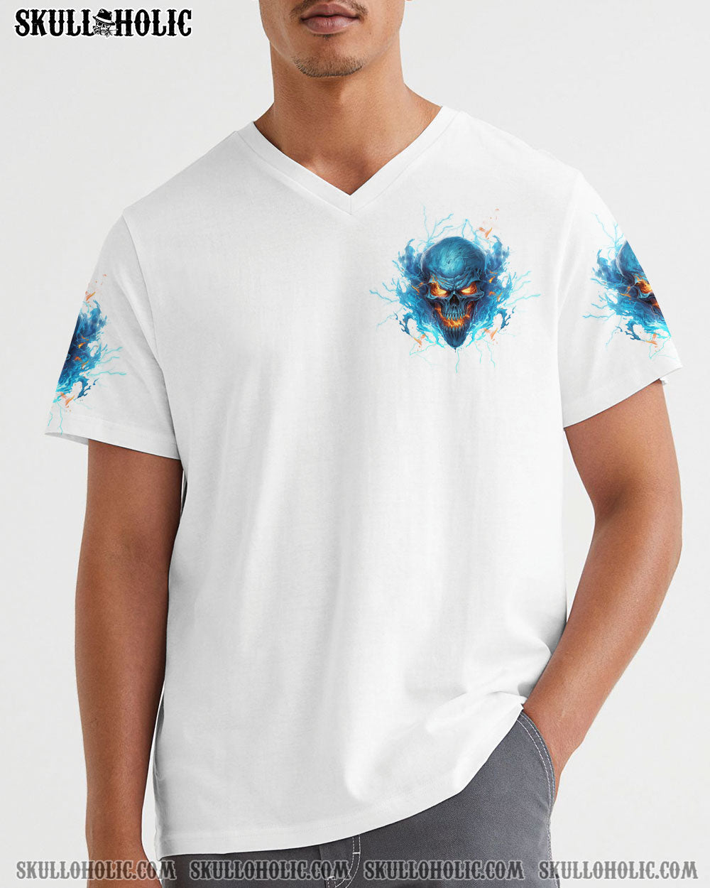 YOUR DEMONS HIDE UNDER YOUR BED SKULL ALL OVER PRINT – TLTW1707241