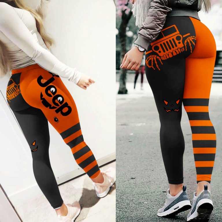 AMAZING HALLOWEEN JEEP PUMPKIN LEGGING – SALEOFF 270921