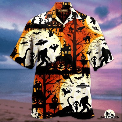 BIGFOOT HALLOWEEN HAWAIIAN SHIRT – BBS