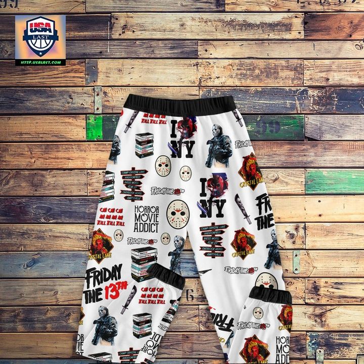 FRIDAY 13TH LOVE IS ALL I NEED HALLOWEEN PAJAMAS SET – USALAST