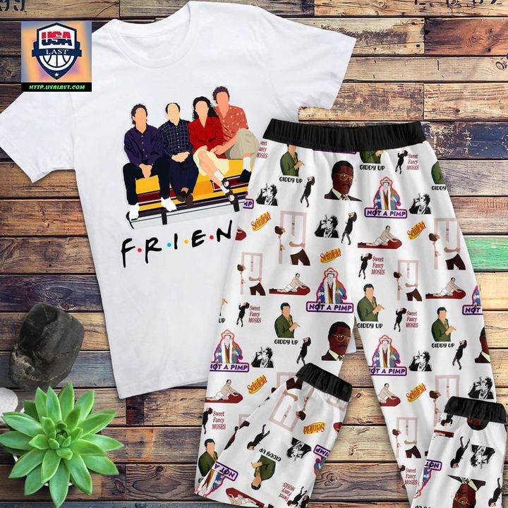FRIENDS MEETS SEINFELD CHRISTMAS PAJAMAS SET – USALAST