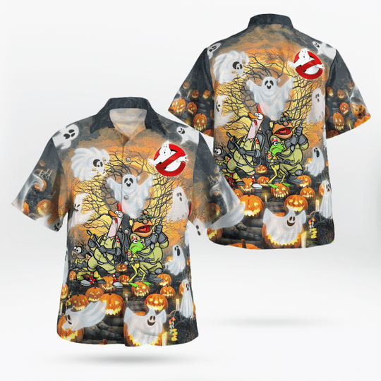 GHOST MUPPETS HALLOWEEN HAWAIIAN SHIRT -BBS