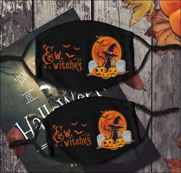 HALLOWEEN CAT WEW WITCHES FACE MASK – DNSTYLES