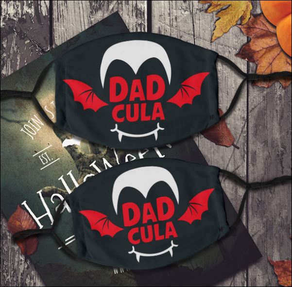 HALLOWEEN DAD CULA FACE MASK – DNSTYLES