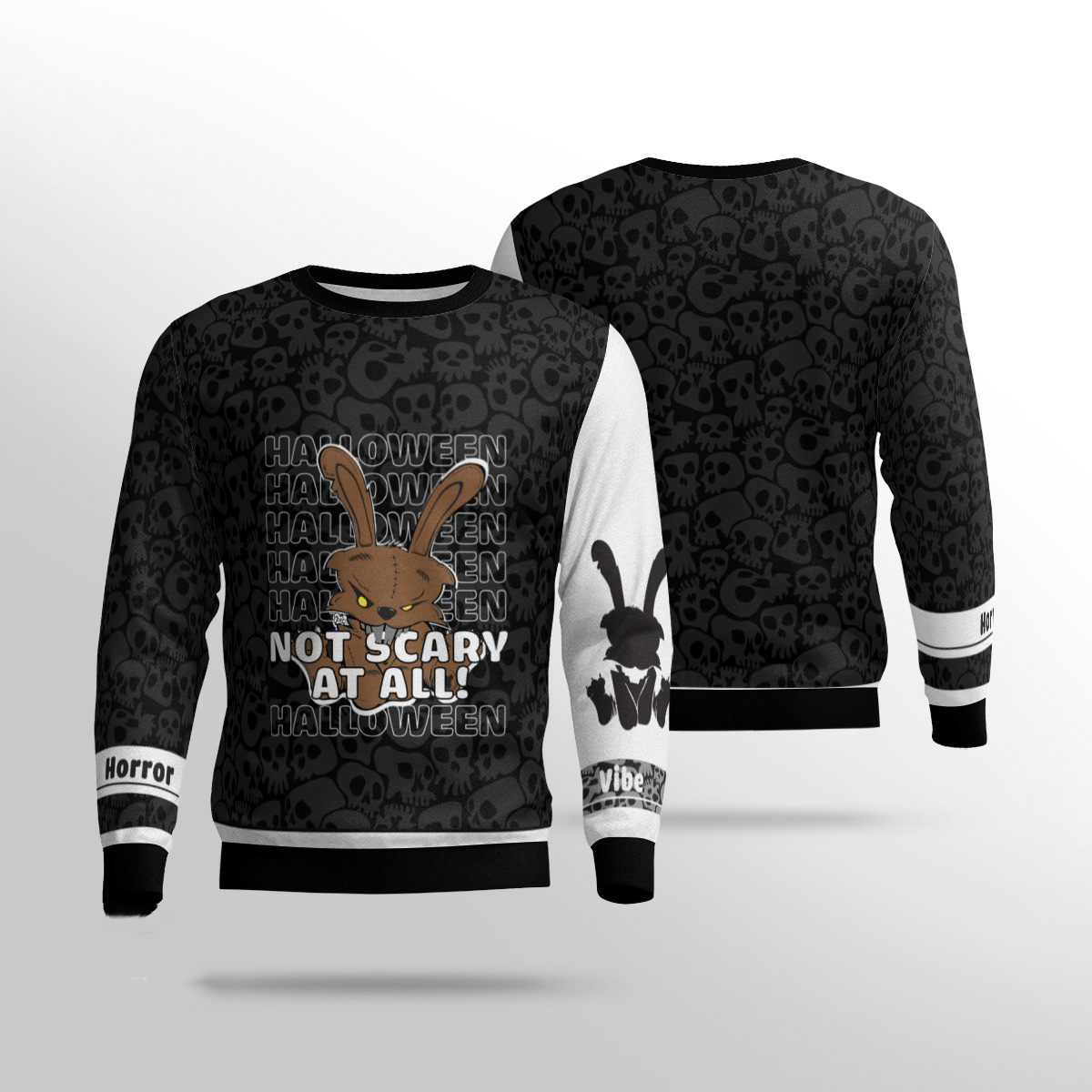 HALLOWEEN EVIL BUNNY SWEATER – SALEOFF 221121