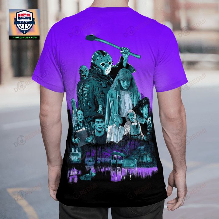 HALLOWEEN FRIDAY THE 13TH ALL OVER PRINT SHIRT VER17 – USALAST