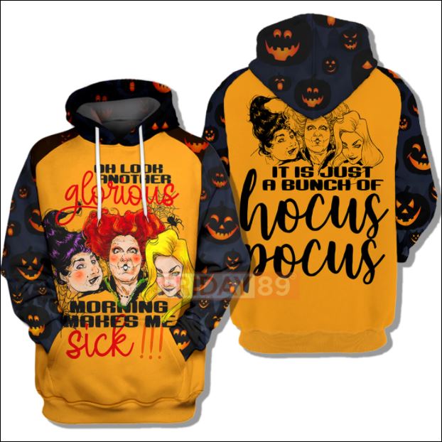 HALLOWEEN HOCUS POCUS OH LOOK ANOTHER GLORIOUS 3D ALL OVER PRINTED HOODIE – DNSTYLES