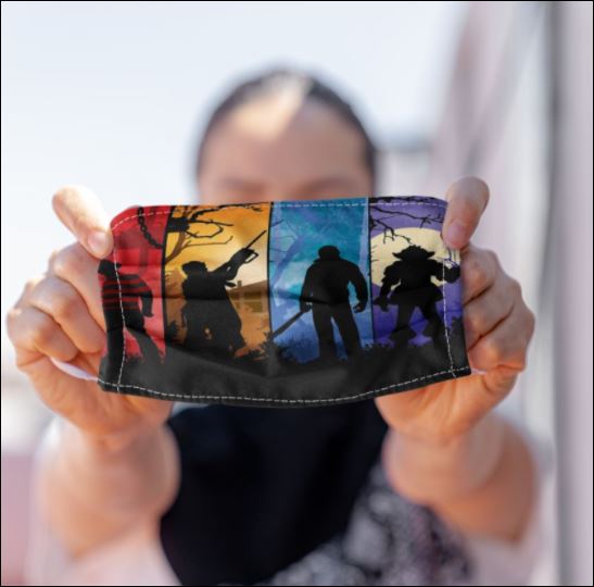 HALLOWEEN HORROR MOVIE CHARACTERS FACE MASK – DNSTYLES