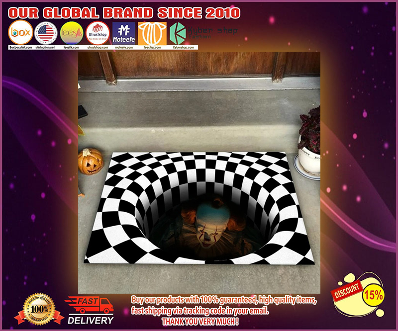 HALLOWEEN IT ILLUSION DOORMAT – LIMITED EDITION