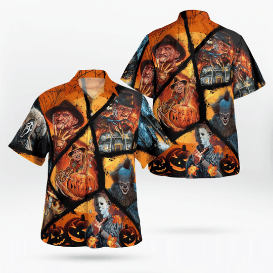 HALLOWEEN JUST THE TIP I PROMISE HAWAIIAN SHIRT -BBS