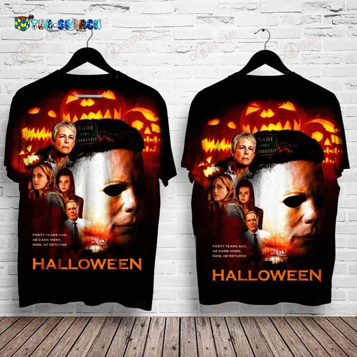HALLOWEEN MICHAEL MYERS RETURN 3D SHIRT – USALAST