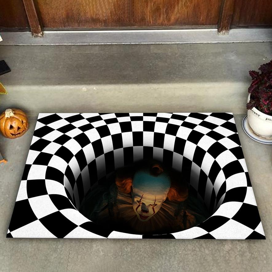 HALLOWEEN PENNYWISE ILLUSION DOORMAT – SALEOFF 210920