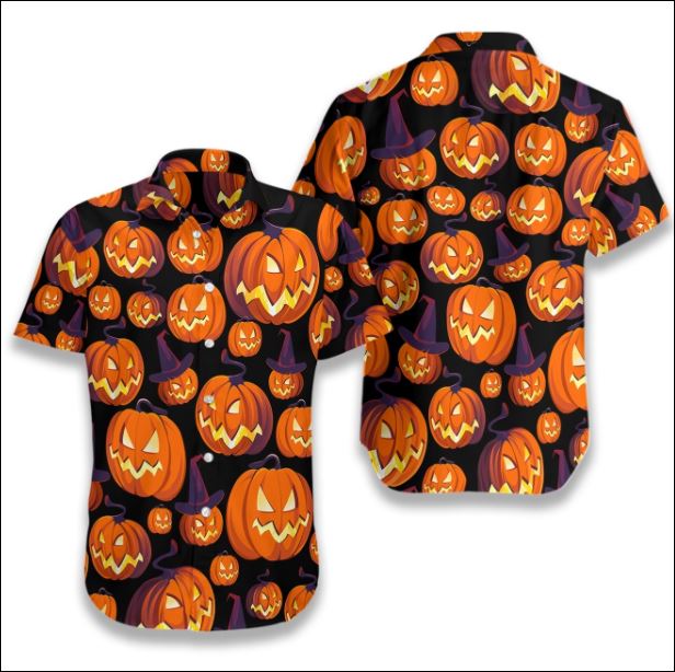HALLOWEEN PUMPKIN HAWAIIAN SHIRT – DNSTYLES
