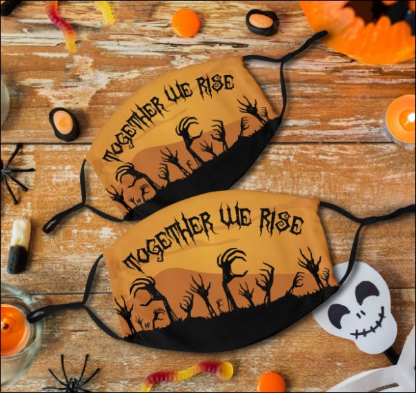 HALLOWEEN TOGETHER WE RISE FACE MASK – DNSTYLES