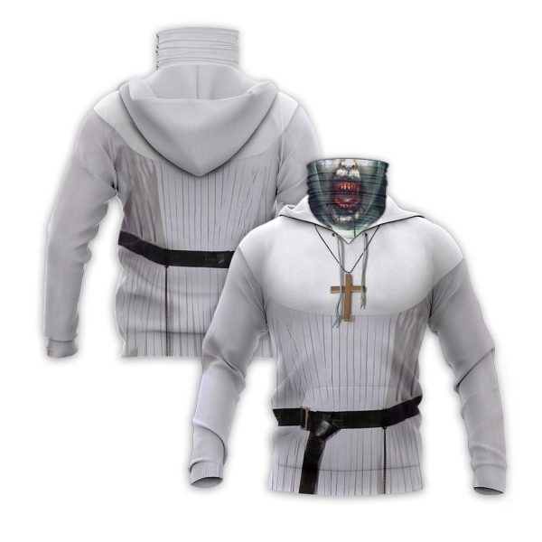 HALLOWEEN VALAK THE CONJURING 3D HOODIE MASK -BBS