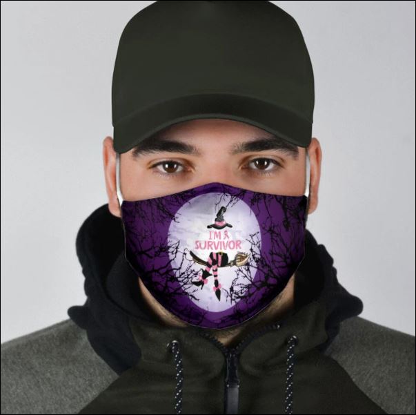 HALLOWEEN WITCHED I’M A SURVIVOR FACE MASK – DNSTYLES