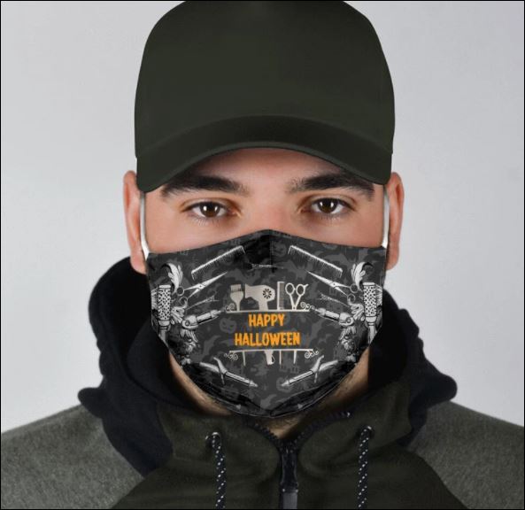 HAPPY HALLOWEEN HAIR STYLIST FACE MASK – DNSTYLES
