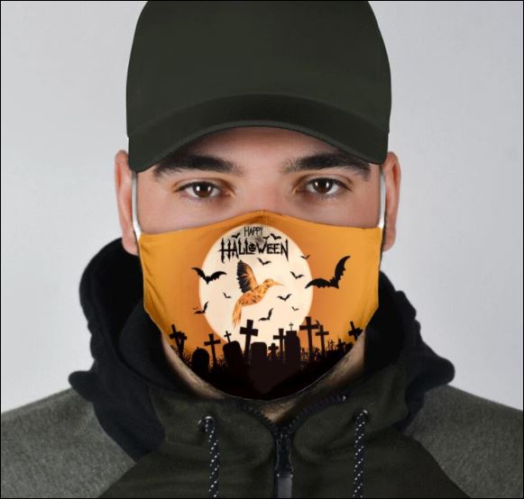 HAPPY HALLOWEEN HUMMINGBIRD FACE MASK – DNSTYLES