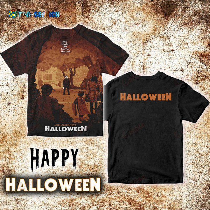 HAPPY HALLOWEEN MICHAEL MYERS THAT NIGHT 3D SHIRT STYLE 1 – USALAST