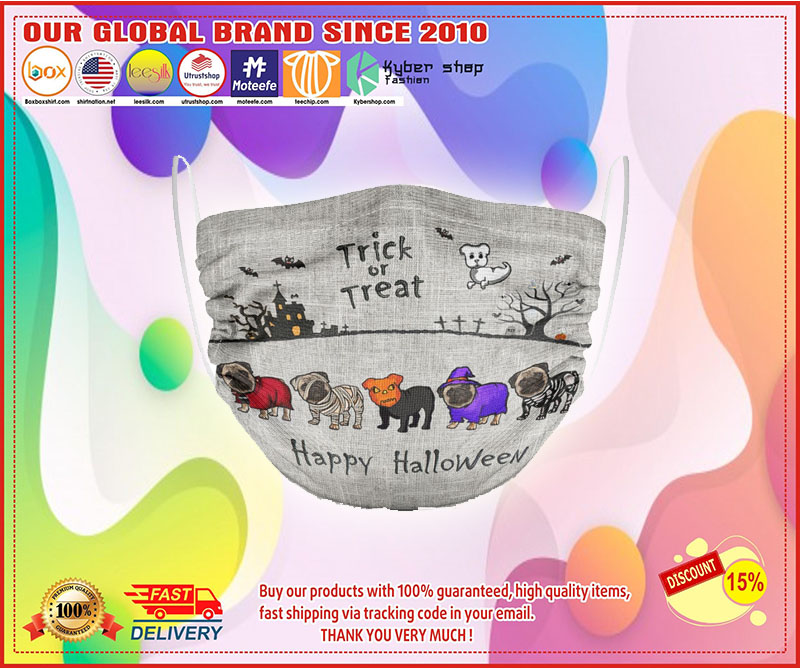 HAPPY HALLOWEEN TRICK OR TREAT MASK – LIMITED EDITION