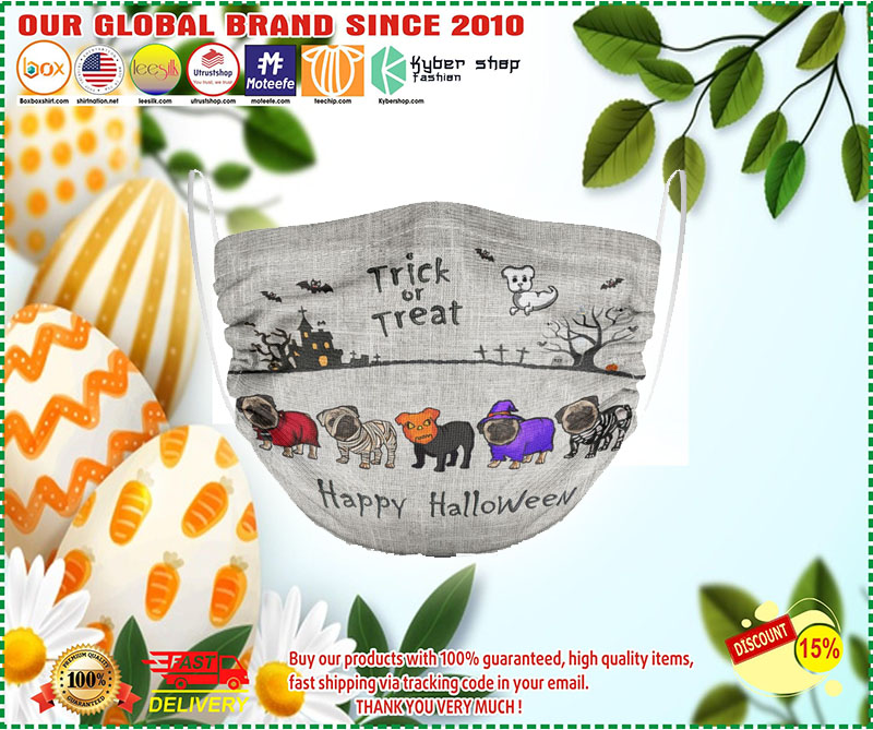 HAPPY HALLOWEEN TRICK OR TREAT MASK – LIMITED EDITION