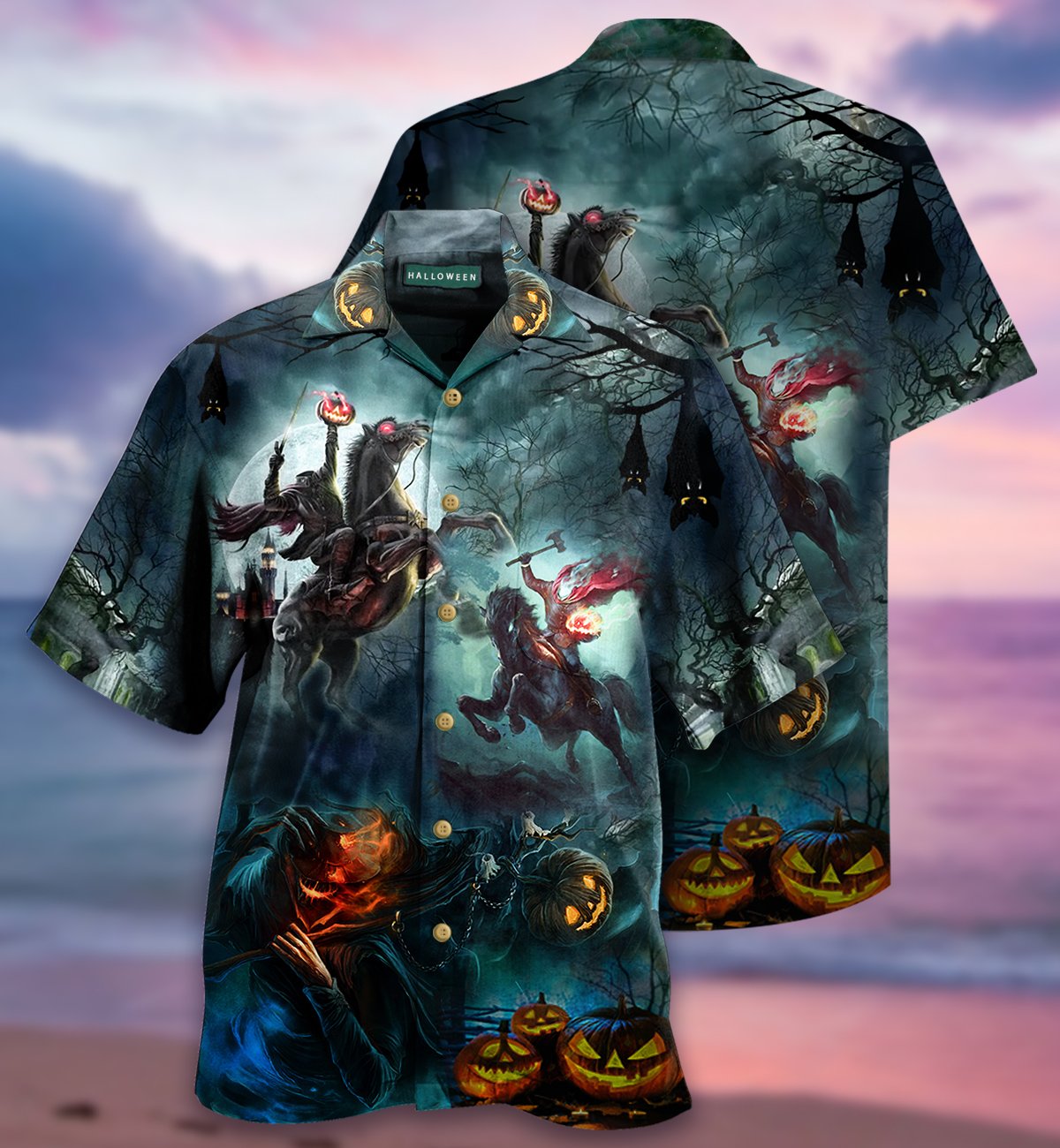 HEADLESS HORSEMAN WHERE IS MY HEAD HALLOWEEN HAWAII SHIRT – TEASEARCH3D 161020