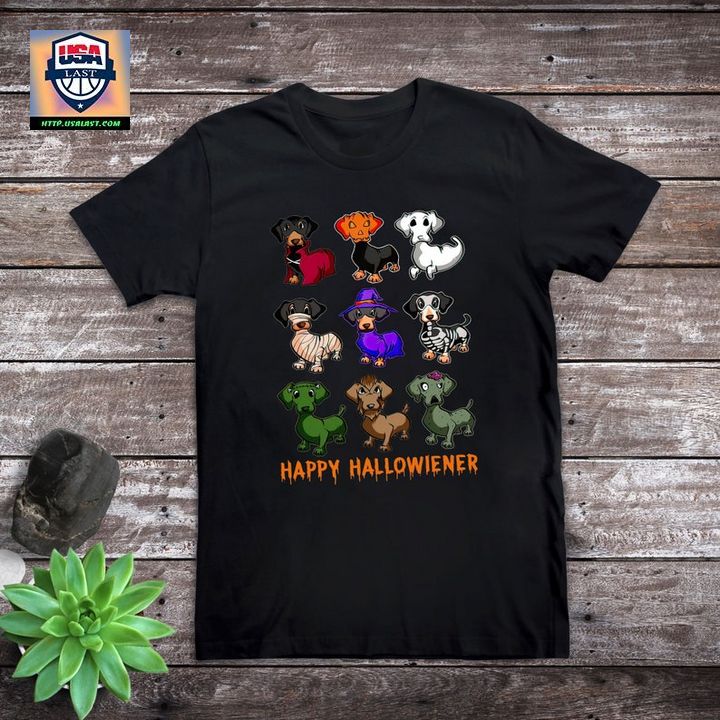 HORROR DACHSHUND DOG HAPPY HALLOWEEN PAJAMAS SET – USALAST