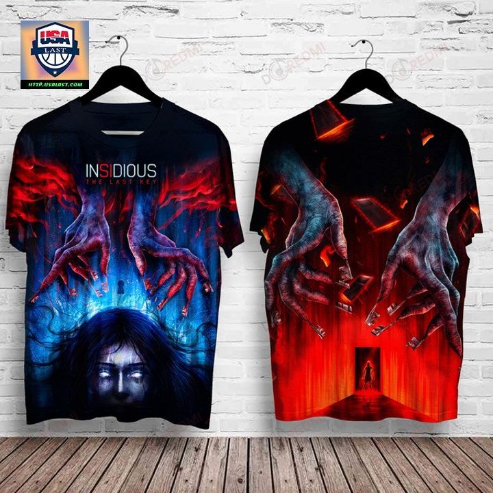 INSIDIOUS CHAPTER 4 THE LAST KEY HALLOWEEN 3D SHIRT – USALAST