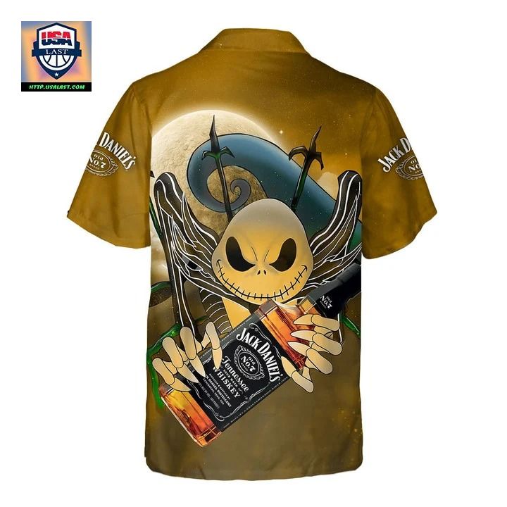 JACK DANIEL’S JACK SKELLINGTON HALLOWEEN HAWAIIAN SHIRT – USALAST