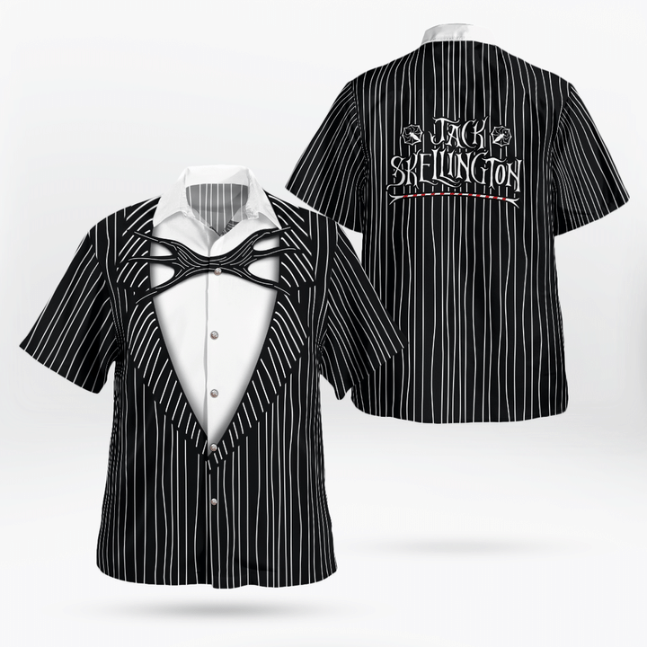 JACK SKELLINGTON HALLOWEEN COSPLAY HAWAIIAN SHIRT – TEASEARCH3D 200821