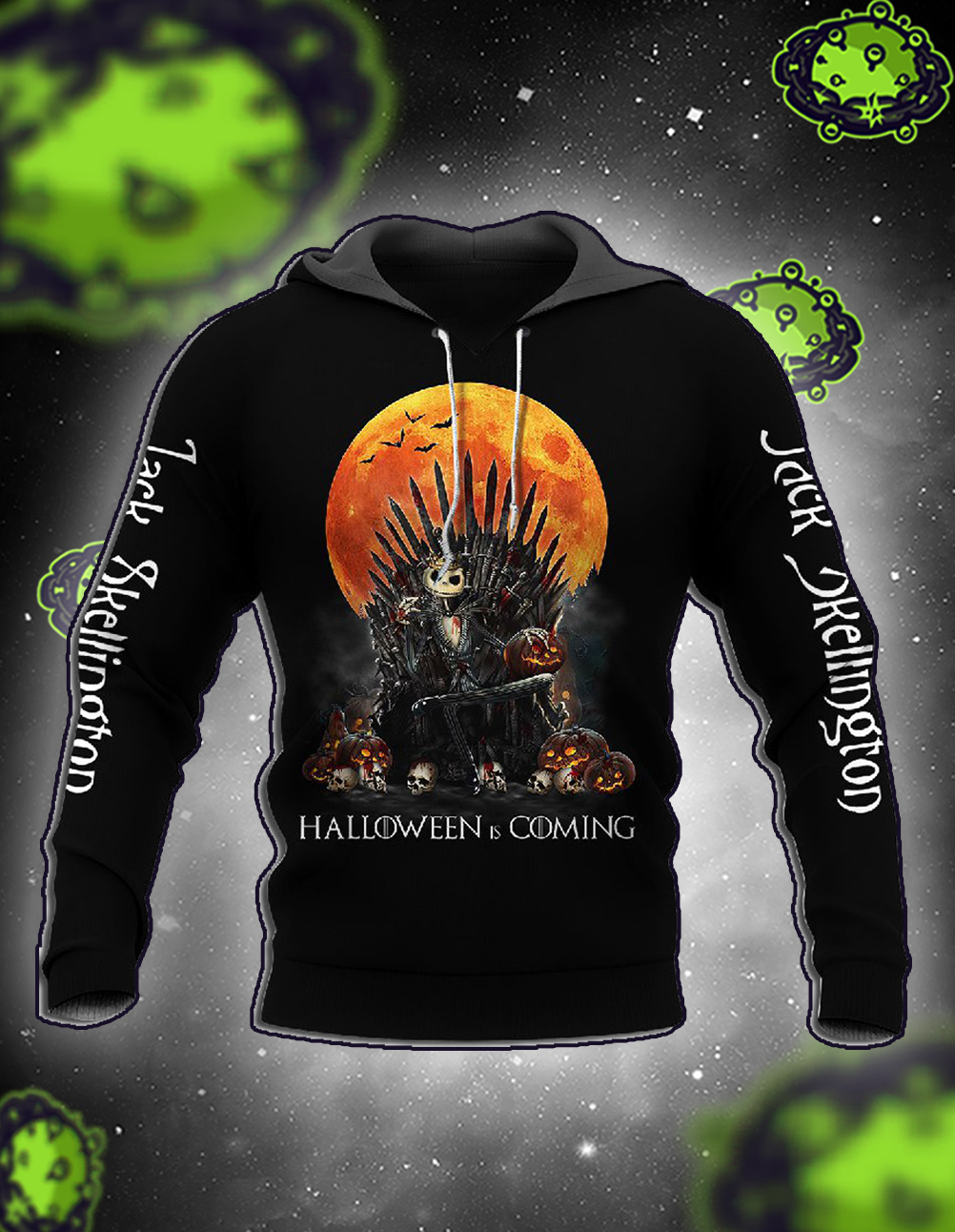 JACK SKELLINGTON HALLOWEEN IS COMING 3D HOODIE – TEASEARCH3D 011120