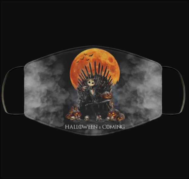 JACK SKELLINGTON HALLOWEEN IS COMING FACE MASK – DNSTYLES