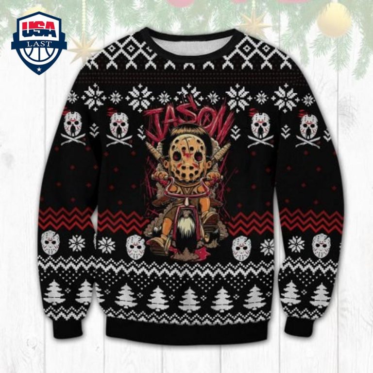 JASON VOORHEES HALLOWEEN UGLY SWEATER – SALEOFF