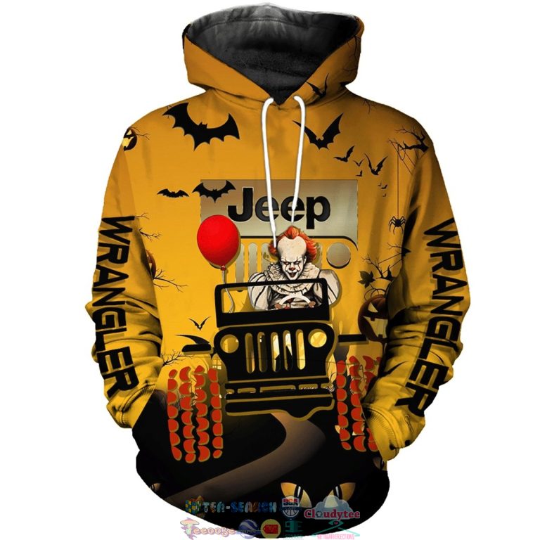 JEEP PENNYWISE HALLOWEEN 3D HOODIE AND T-SHIRT – SALEOFF