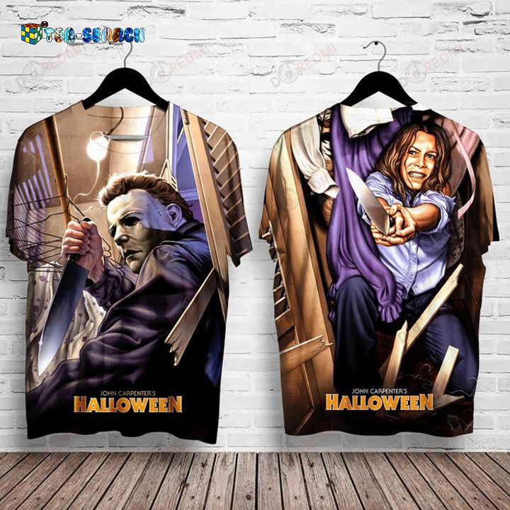 MICHAEL MYERS 1978 HALLOWEEN ALL OVER PRINT SHIRT – USALAST